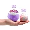 Unicorn Bubble Bath Bomb with Unicorn Necklace Inside. Extra Large Bath Ball (8 oz) in Giftable Box, 100% Natural Ingredients for Sensitive Skin. Gift on Easter, Birthday, Mother Day, Xmas