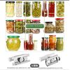 Stainless Steel Can Opener, Labor Saving Squeezer, Lid Opener