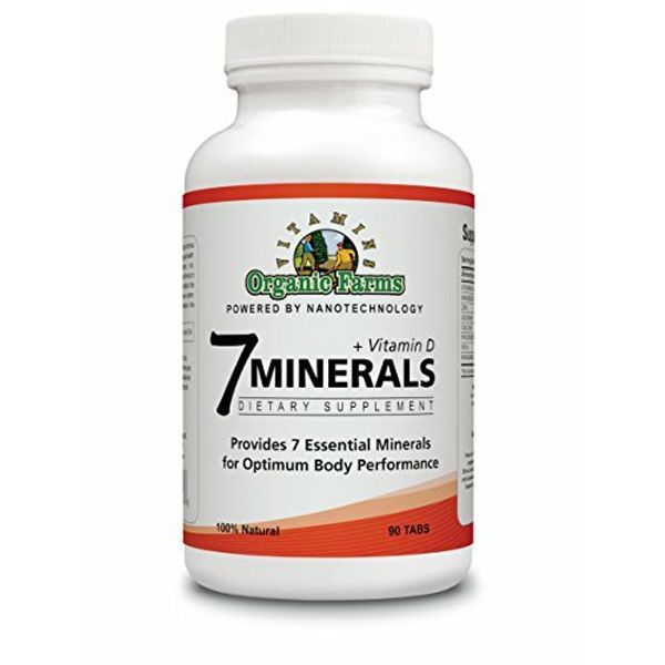 7 Minerals with Vitamin D - 90 Tablets - Optimum Body Performance