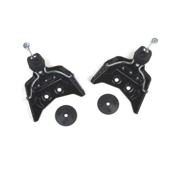 Rottefella Norse 75 Black/Silver Touring & Competition Ski Bindings with Hardware and Backplates