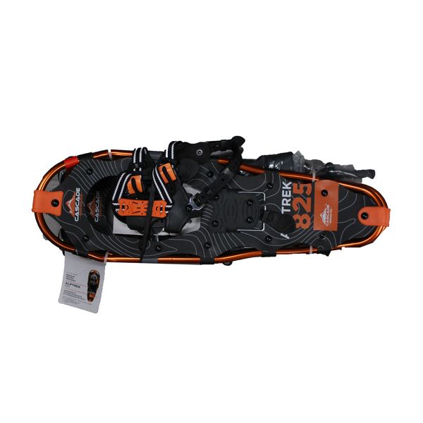 Cascade Mountain Tech Medium Alptrek 825 Snowshoe Kit Orange