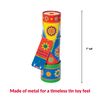 Schylling Classic Tin Kaleidoscope - Fun, Colorful Pattern-Changing Toy - Durable Tin with Multicolored Beads - Ages 3 and Up - One Piece