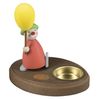 Saico Candlestick, Wood, Coloured, groß