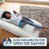 Dr. Frederick's Original All-Day Comfort Toe Sleeves - 4 ct - Gel Toe Caps with Metatarsal Pads for Pain Relief - Breathable Design for Men & Women