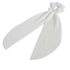 Scunci Collection Scarf Scrunchie, White, 1-Piece