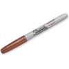 Sharpie Metallic Permanent Marker, Fine Point, Bronze, Each