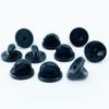 Badge Lapel Pin Replacement Rubber Clasps (Pack of 10)