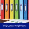Oxford Premium A4 Ring Binders, 2 Pack Folders 40mm, Pink