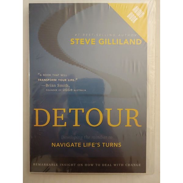 DETOUR Navigate Life's Turns Audio CD Steve Gilliland 3-Disc Set NEW SEALED