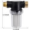 High-Quality Water Hose Filter Attachment for Pressure Washers - 2 Mesh Options