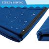Boat Center Console Cover Large Size 600D Heavy Duty Waterproof Oxford Blue