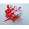 A99 Golf 20pcs/Pack Anti-Slice Golf Tees Plastic Chair-Shaped Tees Divot Tools