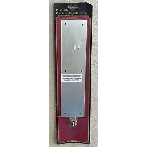 Aluminum 3“ X 12“ Door Push Plate