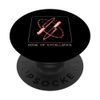 Sharp Knives Maker Graphic Knife Enthusiasten PopSockets mit austauschbarem PopGrip
