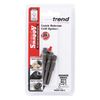 Trend Snappy 3-Piece No.2 Robertson Square Drive Screwdriver Bits, 50mm Length, Quick Chuck Compatible, SNAP/SQ/2