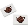 2 x 45mm 'Chocolate Teapot' Erasers/Rubbers (ER00044241)