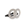 Allure Glass Rhinestone Ponytail Holder