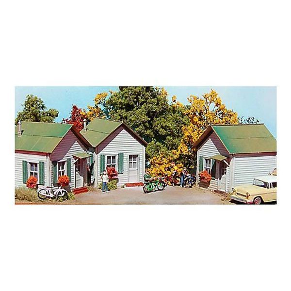 Bar Mills HO Scale Kit Laser-Cut Cabins At Collard's Creek