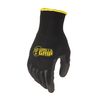 Gorilla Grip Gloves, Max Grip, All Purpose Work Gloves, Slip Resistant, Nylon Shell, Medium, 5 Pairs