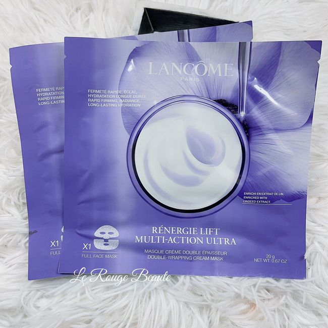 Lancome Renergie Lift Multi-Action Ultra Firming Cream Sheet Mask Set of 2