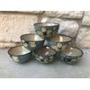 Dinnerware, one set 6 pieces, 4.5 inch bowl