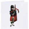 'Bagpipe Player' Blank Greeting Card (GC00035872)