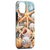 iPhone 15 Calming Seashell Phone Case Beach Sea Snail Shell Ocean Case