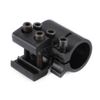 2pack 1" Flashlight Tube Barrel Pipe Clamp Holder Adapter Scope Mount, Laser Sight Mount Universal Ring Laser Scope Sight for Mounting