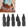 Damaged Screw Extractor Kit Stripped Screw Extractor Set for Men Broken Bolt Extractor Screw Remover Sets