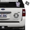 RNK Shops Personalized Monogrammed Damask Rectangular Trailer Hitch Cover - 2"
