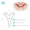 Y-Shaped Aligner Chewie 2 Packs Teeth Chewies (Mint+Original)
