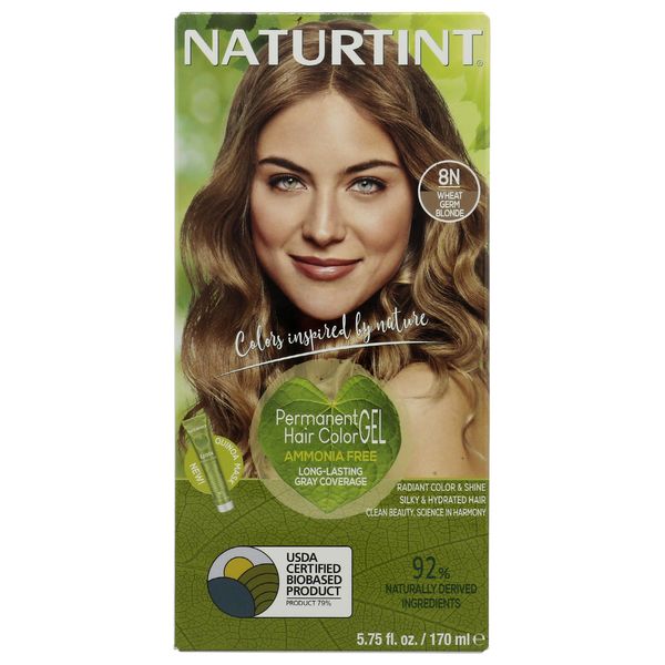 NATURTINT 8N Wheatgerm Blonde Hair Color, 5.75 FZ