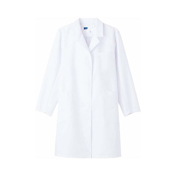 White Coat Doctor Coat Half Length Women's Single Half Coat [Medical Wear for Women] WH11503