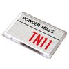 FRIDGE MAGNET - Powder Mills TN11 - UK Postcode