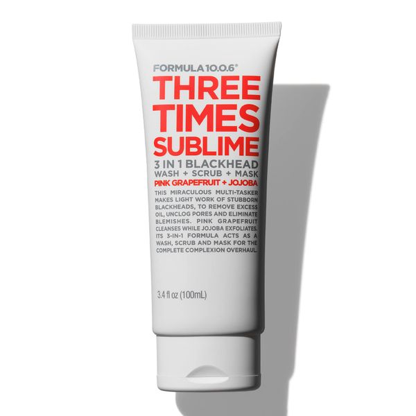 FORMULA 10.0.6 Formula Ten O Six Three Times Sublime Facial Masks, whiet with red specs, grapefruit, 3.4 Fl Oz (I00112201)