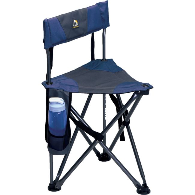 GCI Outdoor Quik-E-Seat Portable Camping Stool, Midnight