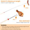 32" Extendable Telescoping Marshmallow Hot Dog Fork Skewers  Roasting Sticks Set