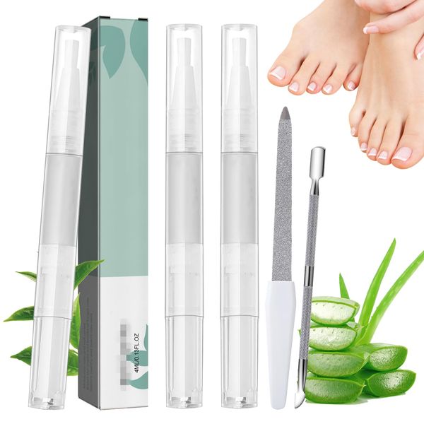 KERANEET 3 Stück Nagelpflegestift Nagelöl Cuticle Oil Pen Nail Pen Nagel Ernährung Öl Nagelwachstum FöRdern Nagelpflege Brüchige Für Fuß Und Finger Von Rissigen Und Trockenen Nägeln