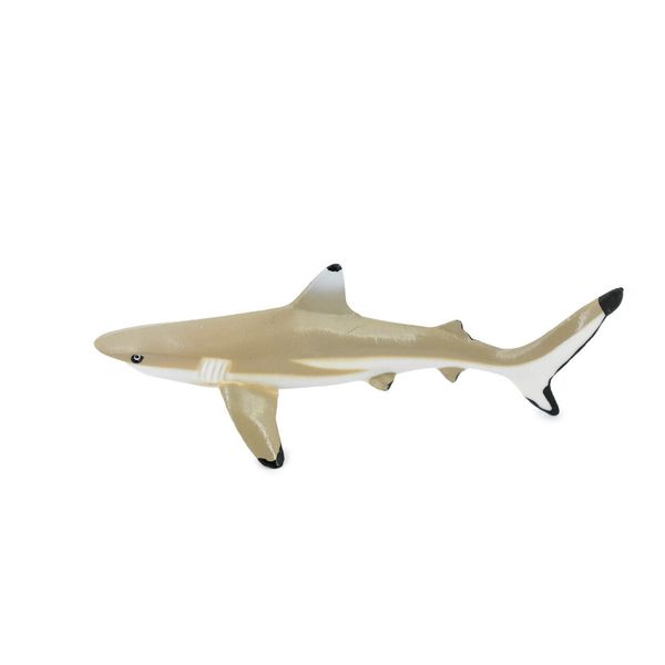 Black Tip Reef Shark, Realistic Toy Figure Model Educational 7" CH346BB134