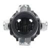SCITOO U-Joint Steering 1" DD to 3/4" DD Single Steering Shaft U Joint Coupler Black Universal Coupling