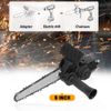 6 Inch Electric Drill Modified to Electric Chainsaw Tool Attachment Electric Chainsaws Accessory Practical Modification Tool Set Power Woodworking Tool
