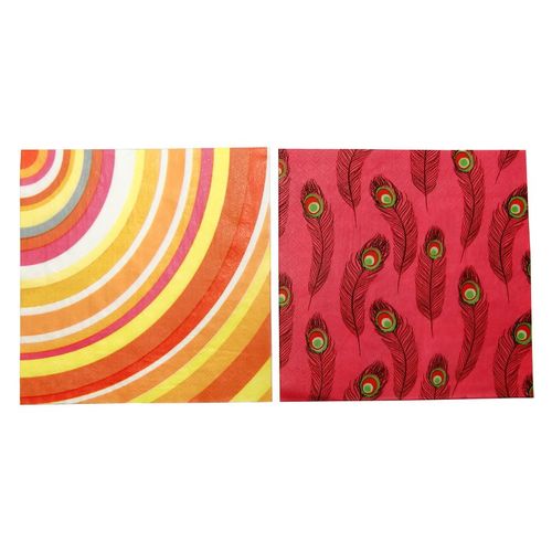 Paper nahukin Paper Napkins Rose Sold. Each pack of 5 