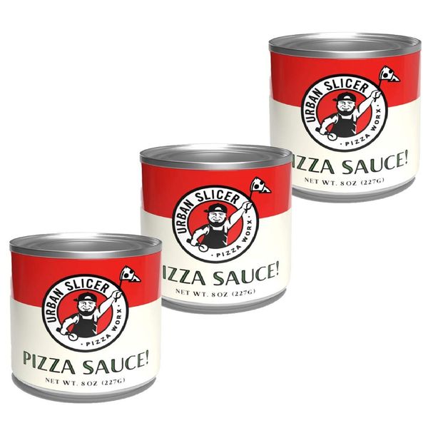 Urban Slicer Pizza Worx- Pizza Sauce! - 8 oz - 3 Pack