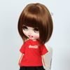 Linfairy 9-10 inch Doll Wig (brown bob)