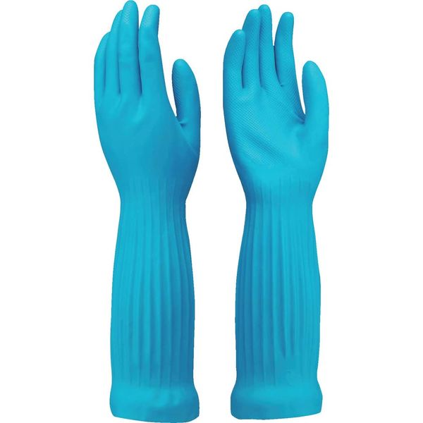 Dunlop Home Products Cooking Gloves, Medium Thickness, M, With Fleece Lining, CR Coat, Long, Non-Slip, Guard Below Elbows, Green