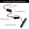 HUIQIAODS GS-100A GS-100C LED Brake Stop Light Strobe Controller Flasher Module