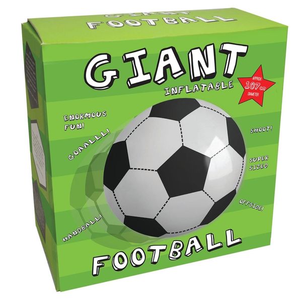 Oliphant Inflatable Football - 105cm Giant Inflatable Ball For Kids - Waterproof Holiday Swimming Pool Party Beach Toys Blow Up