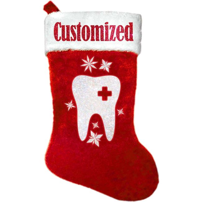 Zukelox Dentist, Tooth Christmas Stocking