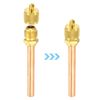 30Pack 1/4" SAE Service Access Valve Caps Service Valve Cap Valve Core Remover