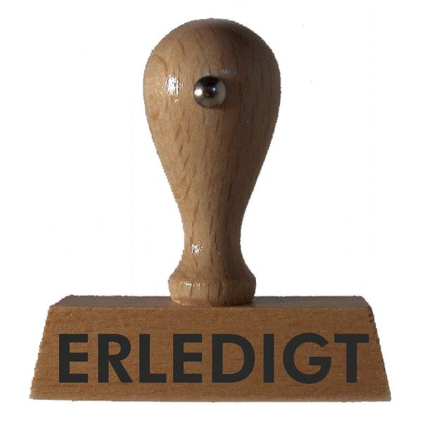 Lagerstempel ERLEDIGT vom Kaufhaus2010